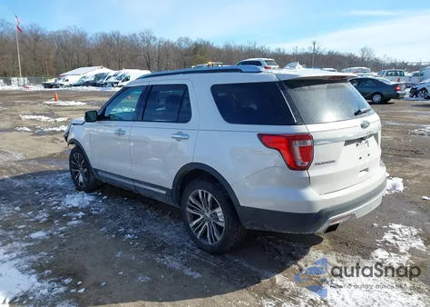 2017 Ford Explorer Platinum from USA, damaged, VIN 1FM5K8HT8HGA20802
